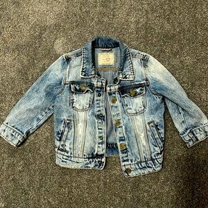 Vintage Zara baby boy jean jacket size 18/24 months